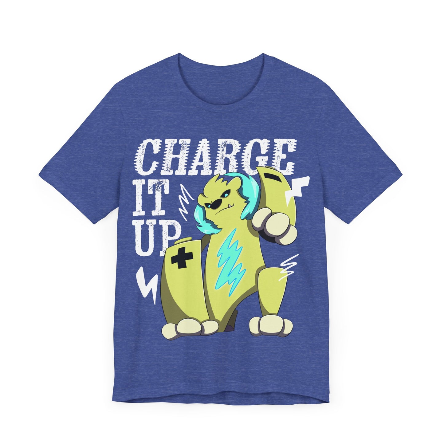 “Charge It Up!” T-Shirt – Featuring Electibear from Monix