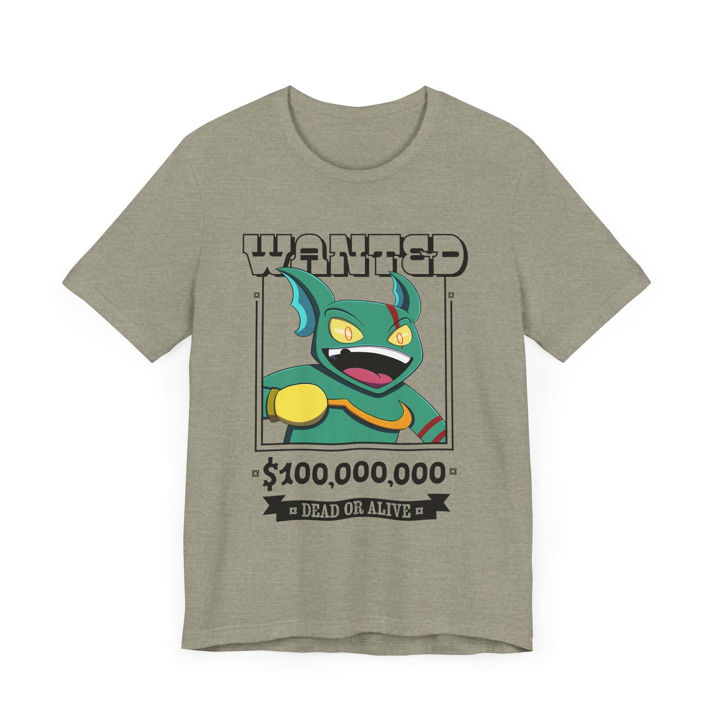 “WANTED: Shorty” T-Shirt – Bounty Edition from Monix