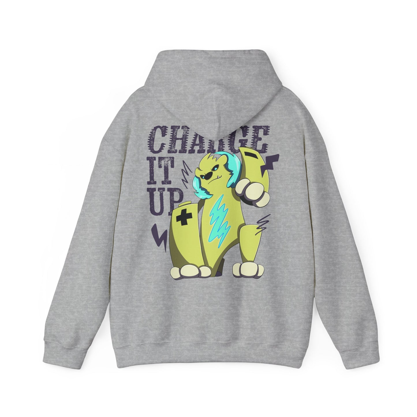 “Charge It Up” Hoodie – Featuring Electibear from Monix