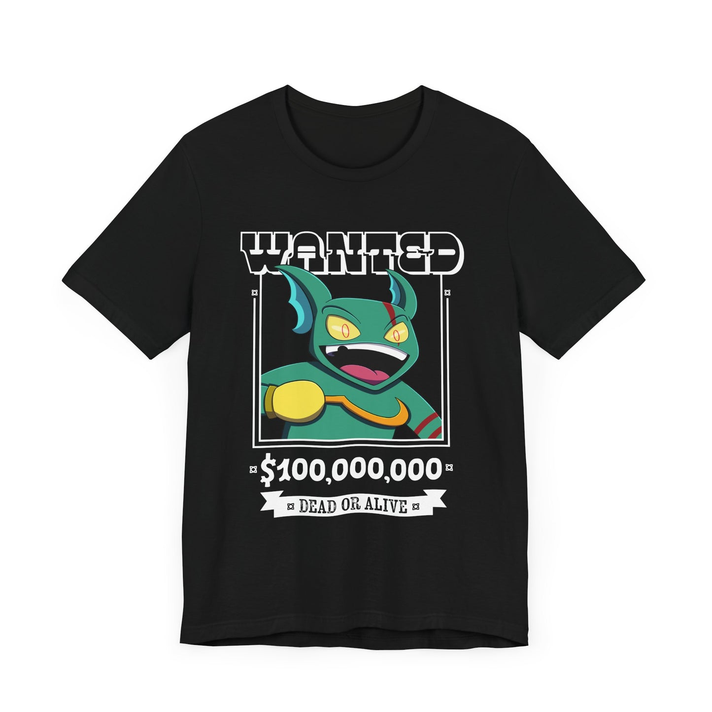 “WANTED: Shorty” T-Shirt – Bounty Edition from Monix