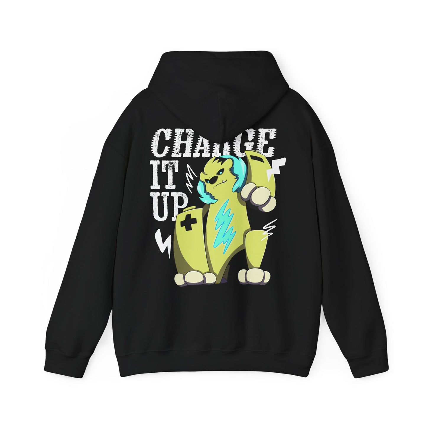 “Charge It Up” Hoodie – Featuring Electibear from Monix