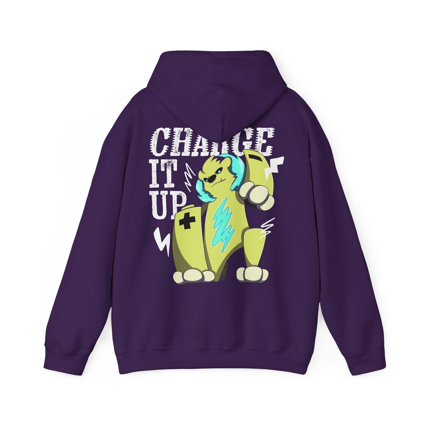 “Charge It Up” Hoodie – Featuring Electibear from Monix