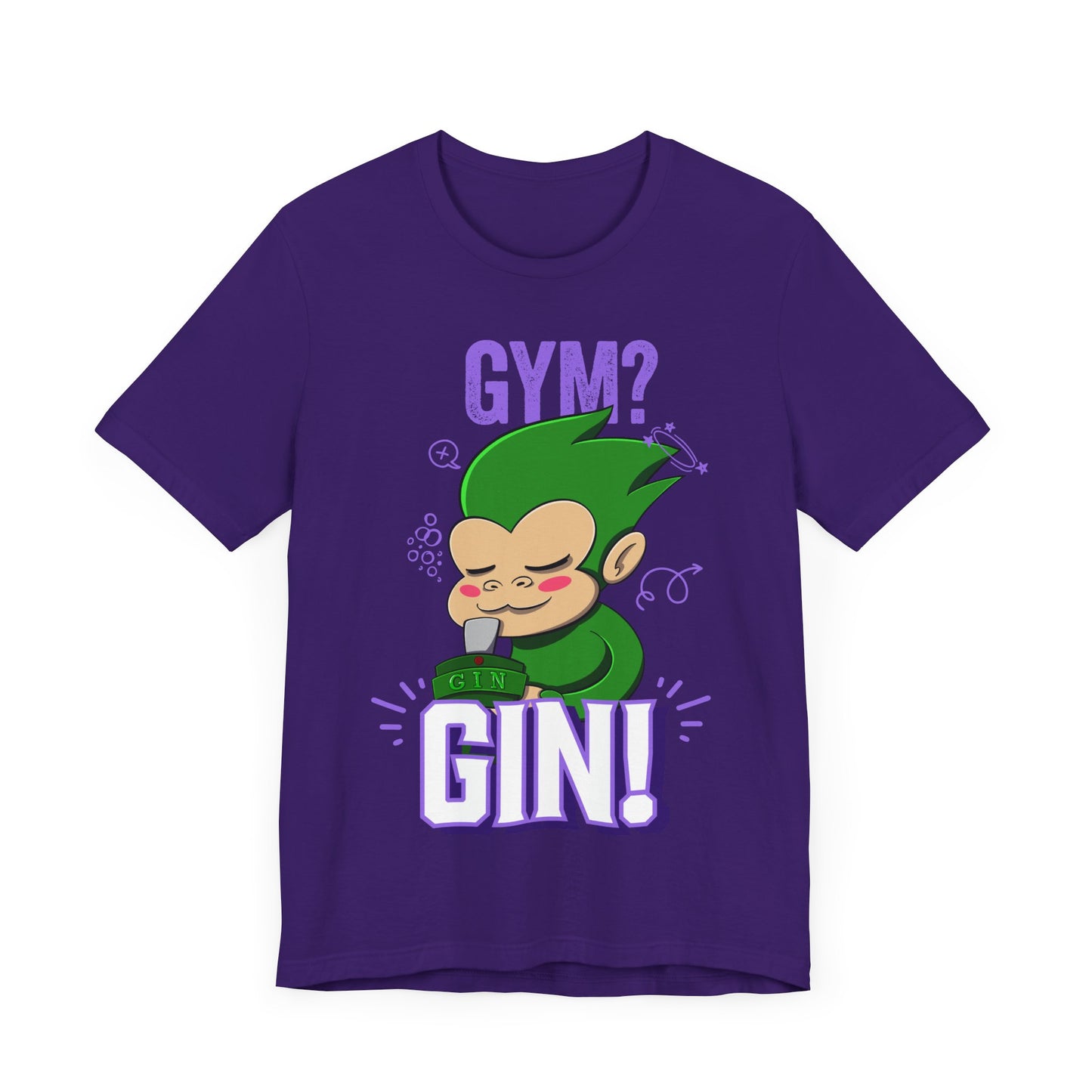 “Gym? Gin!” T-Shirt – Featuring Grassassin from Monix