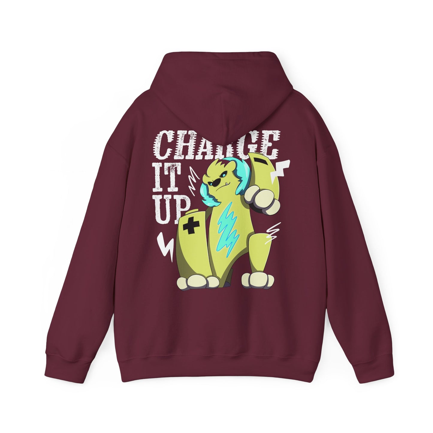 “Charge It Up” Hoodie – Featuring Electibear from Monix